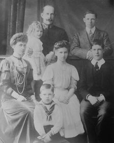 King of Greece & family, between c1910 and c1915. Creator: Bain News Service