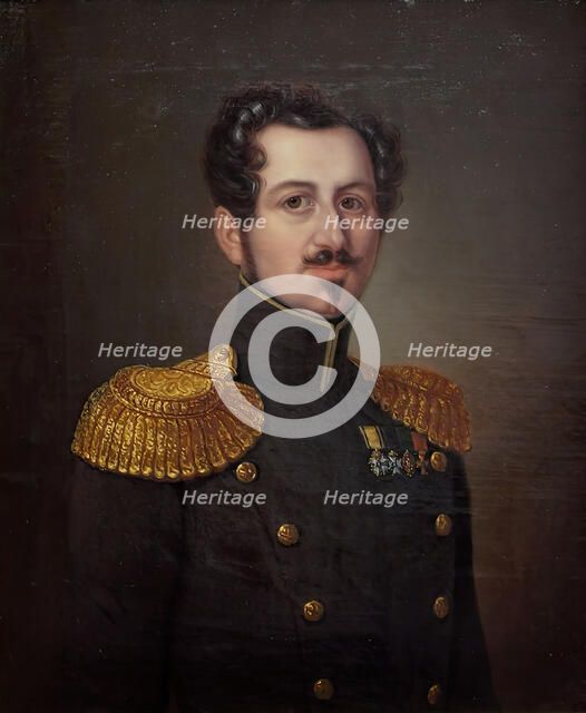 King Oscar I, (c1830s). Creator: Karl Stefan Bennet.