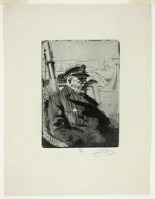 King Oscar II (Second plate), 1898. Creator: Anders Leonard Zorn