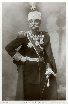 King Peter I of Serbia, c1903-c1918(?)