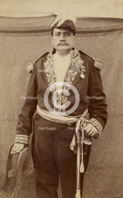 King Pomare, 1888. Creator: Charles Spitz.