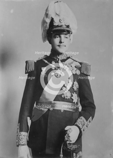 King Portugal, 1914. Creator: George Graham Bain.