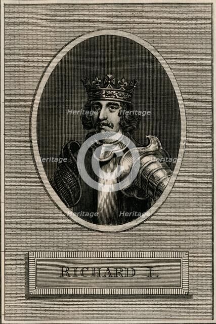 King Richard I, 1793. Artist: Unknown.