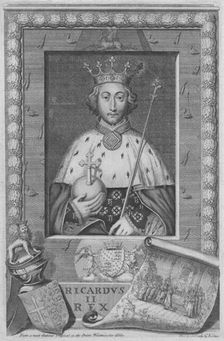 King Richard II 1735. Artist: George Vertue
