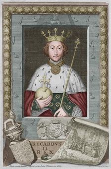 King Richard II 1735. Artist: George Vertue