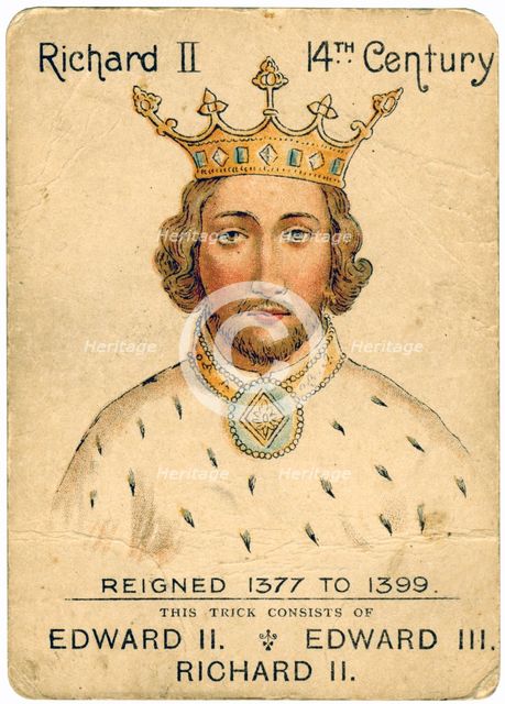 King Richard II (1367-1400), 1901-1910. Artist: Unknown