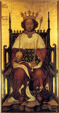 King Richard II of England, c1390. Artist: Anon