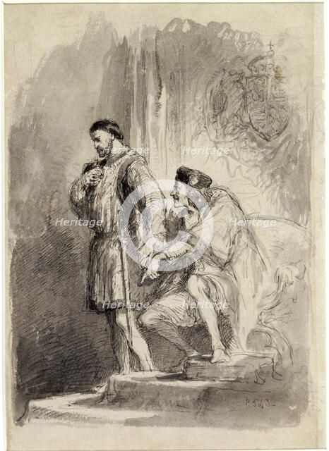 King Richard III, c1856-c1859. Artist: Sir John Gilbert