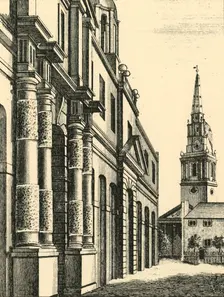 King's Mews c1750, (1925). Creator: Unknown