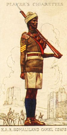 King's African Rifles: Somaliland Camel Corps 1936. Creator: Unknown
