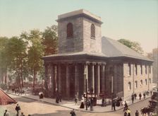 King's Chapel, Boston, c1900. Creator: Unknown