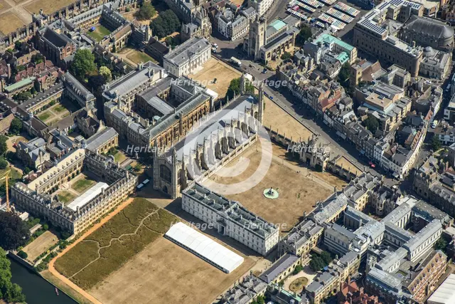 King's College Chapel, Cambridge, Cambridgeshire, 2025. Creator: Damian Grady.