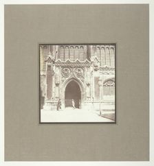 King's College Chapel, Cambridge, South Entrance, c. 1845. Creator: William Henry Fox Talbot