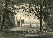 King's College from "The Backs" 1898. Creator: Unknown