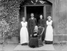 King's School House, College Green, Gloucester, Gloucestershire, 1860-1922. Creator: Unknown