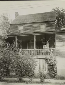 King's Tavern, Natchez, Adams County, Mississippi, 1938. Creator: Frances Benjamin Johnston