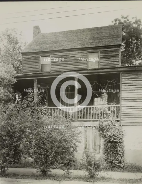 King's Tavern, Natchez, Adams County, Mississippi, 1938. Creator: Frances Benjamin Johnston.