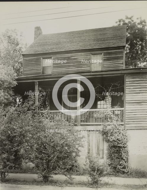 King's Tavern, Natchez, Adams County, Mississippi, 1938. Creator: Frances Benjamin Johnston.