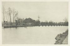 King's Weir, River Lea, 1880s. Creator: Peter Henry Emerson