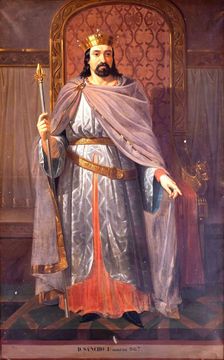 King Sancho I of León, 1862. Creator: Eusebio Valldeperas