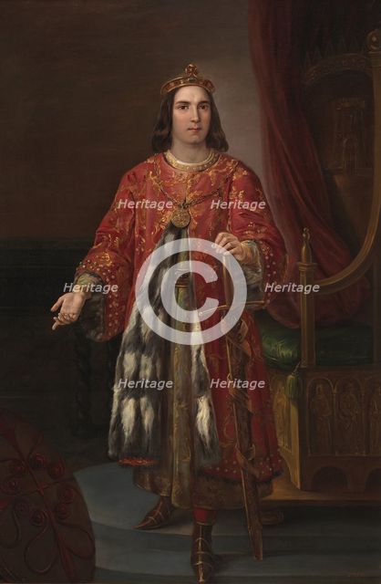 King Sancho III of Castile, 1850. Artist: Castelaro y Perea, José (1800-1873)