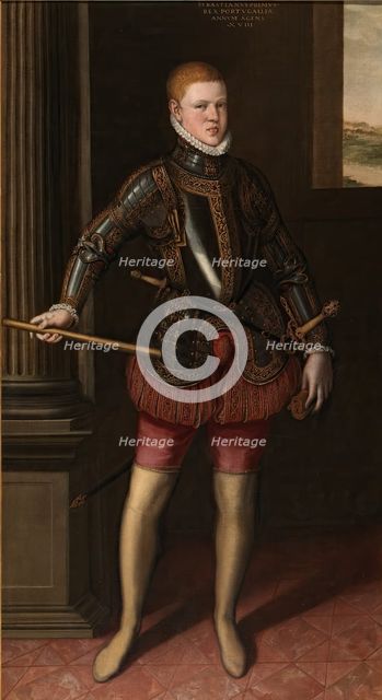 King Sebastian of Portugal, 1572. Creator: Cristóbal de Morales.