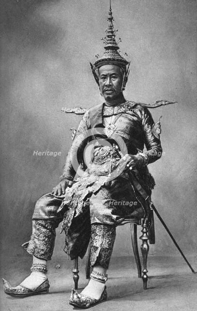 King Sisowath of Cambodia, 1922. Artist: Unknown