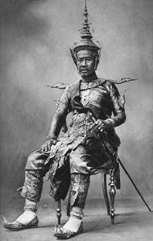 King Sisowath of Cambodia, 1922