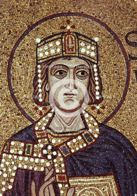 King Solomon (Detail of Interior Mosaics in the St. Mark's Basilica), 12th century. Artist: Byzantine Master  