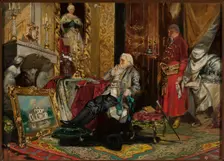 King Stanislaw II August Poniatowski in Saint Petersburg, 1880-1890