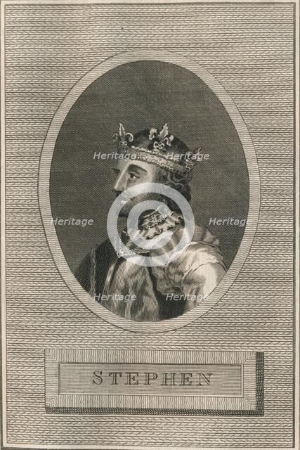 King Stephen, 1793. Artist: Unknown.