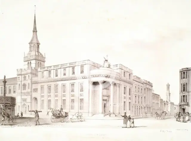King Street, Aberdeen, early 19th century. Creator: Thomas Mackenzie.