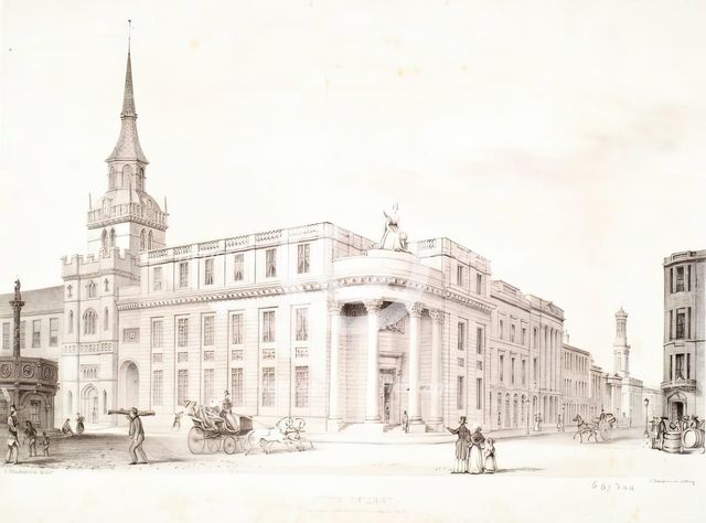 King Street, Aberdeen, early 19th century. Creator: Thomas Mackenzie.