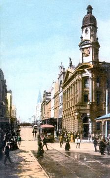 King Street, Sydney, Australia, c1900s