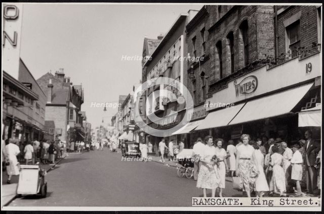 King Street, Ramsgate, Thanet, Kent, c1940-c1960. Creator: John Pennycuick.