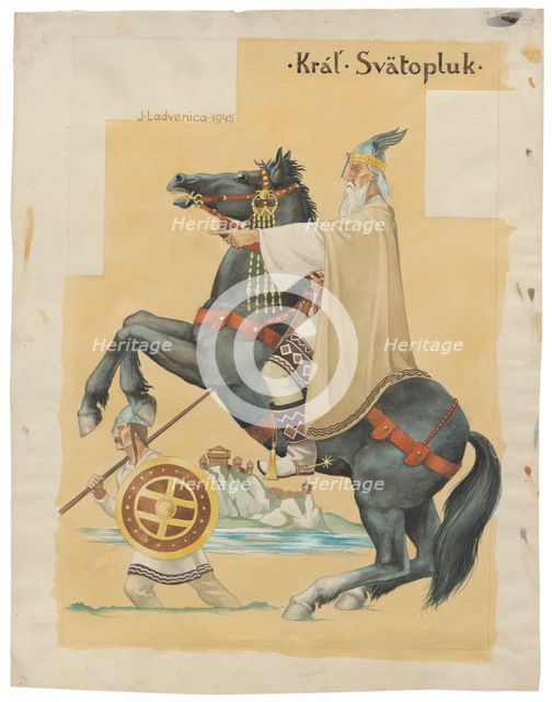 King Svatopluk I, 1945.
