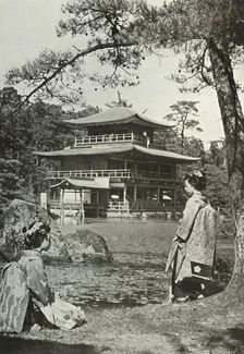 Kinkakuji (The Golden Pavilion) 1910. Creator: Herbert Ponting