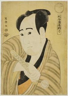 Kinokuniya Tosshi (The actor Sawamura Sojuro III as Kujaku Saburo Narihira), 1794. Creator: Tôshûsai Sharaku