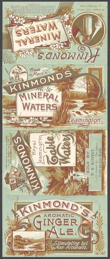 Kinmond's Mineral water, 1890s
