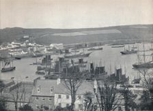 Kinsale - A Fishing Fleet in the Harbour 1895