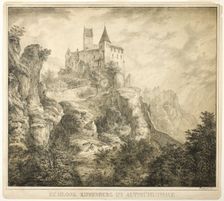 Kipfenberg Castle in the Valley of Altmühl, 1818. Creator: Domenico Quaglio II