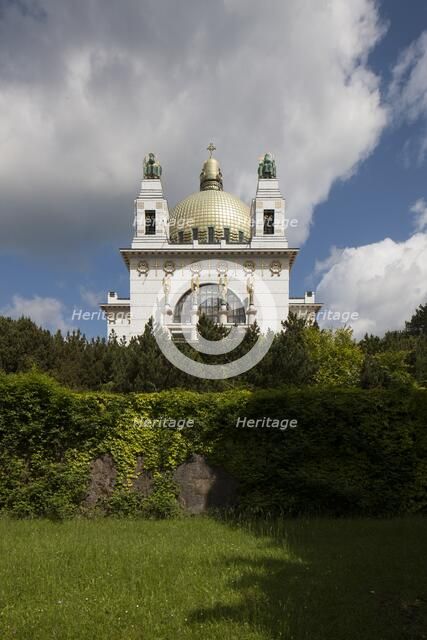 Kirche am Steinhof, (1903-1907), c2014-2017. Artist: Alan John Ainsworth.