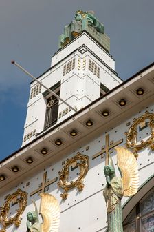 Kirche am Steinhof, Vienna, Austria, 2015. Artist: Alan John Ainsworth