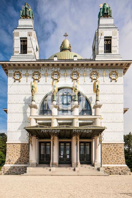 Kirche am Steinhof, Vienna, Austria, 2015. Artist: Alan John Ainsworth.