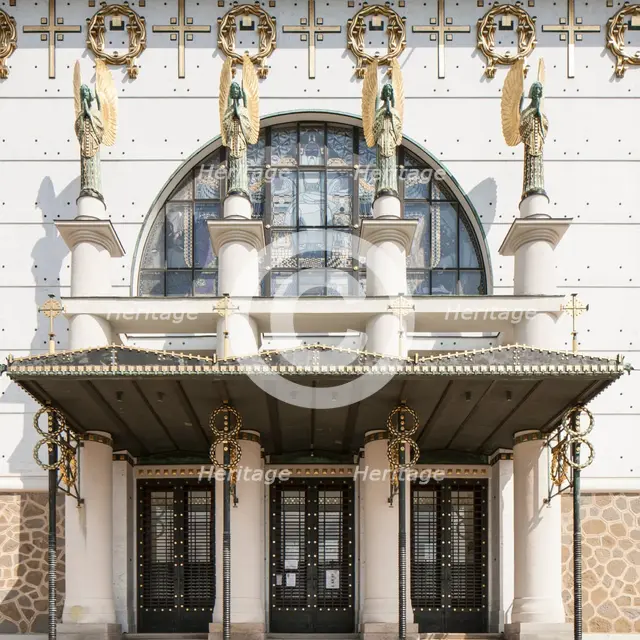 Kirche am Steinhof, Vienna, Austria, 2015. Artist: Alan John Ainsworth.