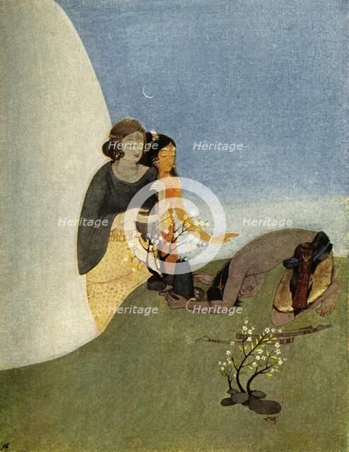 'Kirat-Arjuna', 1920. Creator: Unknown.