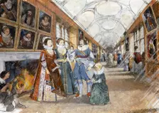 Kirby Hall, early 17th century, (c1990-2010). Artist: Ivan Lapper