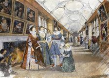 Kirby Hall, early 17th century, (c1990-2010). Artist: Ivan Lapper