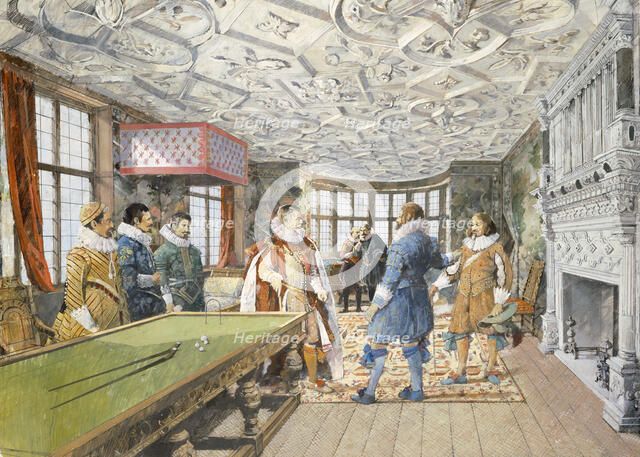 Kirby Hall, early 17th century, (c1990-2010). Artist: Ivan Lapper.