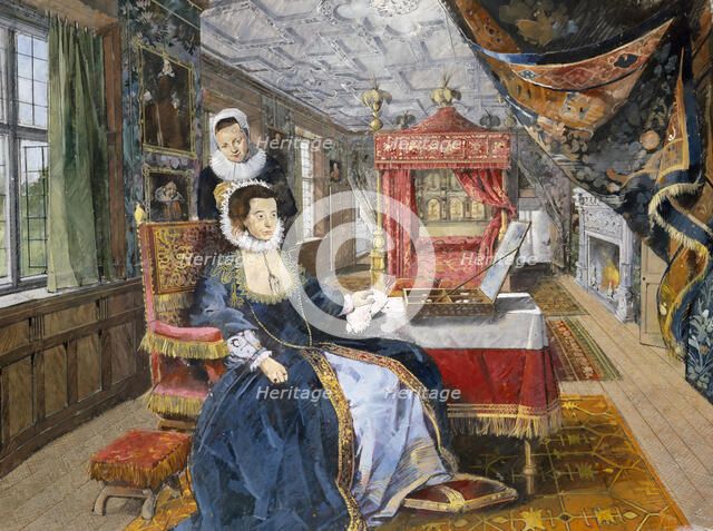 Kirby Hall, early 17th century, (c1990-2010). Artist: Ivan Lapper.